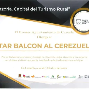  Сasa de vacaciones Balcón Al Cerezuelo